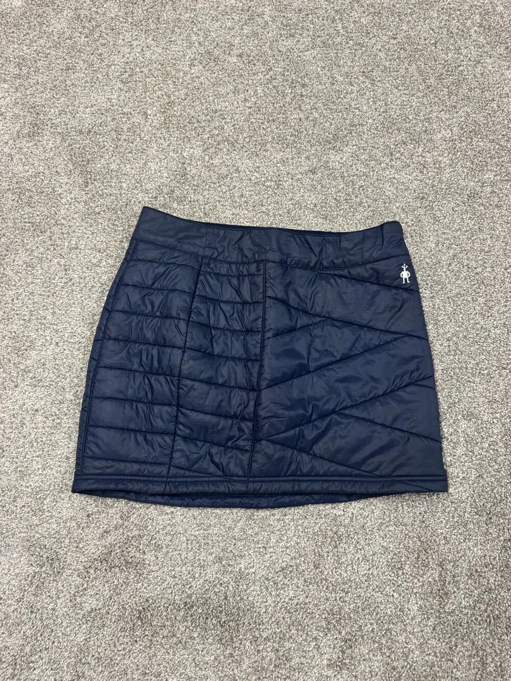 Smartwool Women's Navy Blue Quilted Mini Skirt